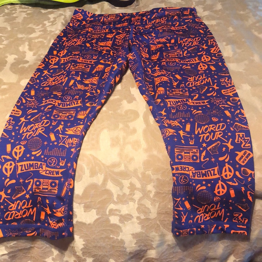 Zumba crop leggings